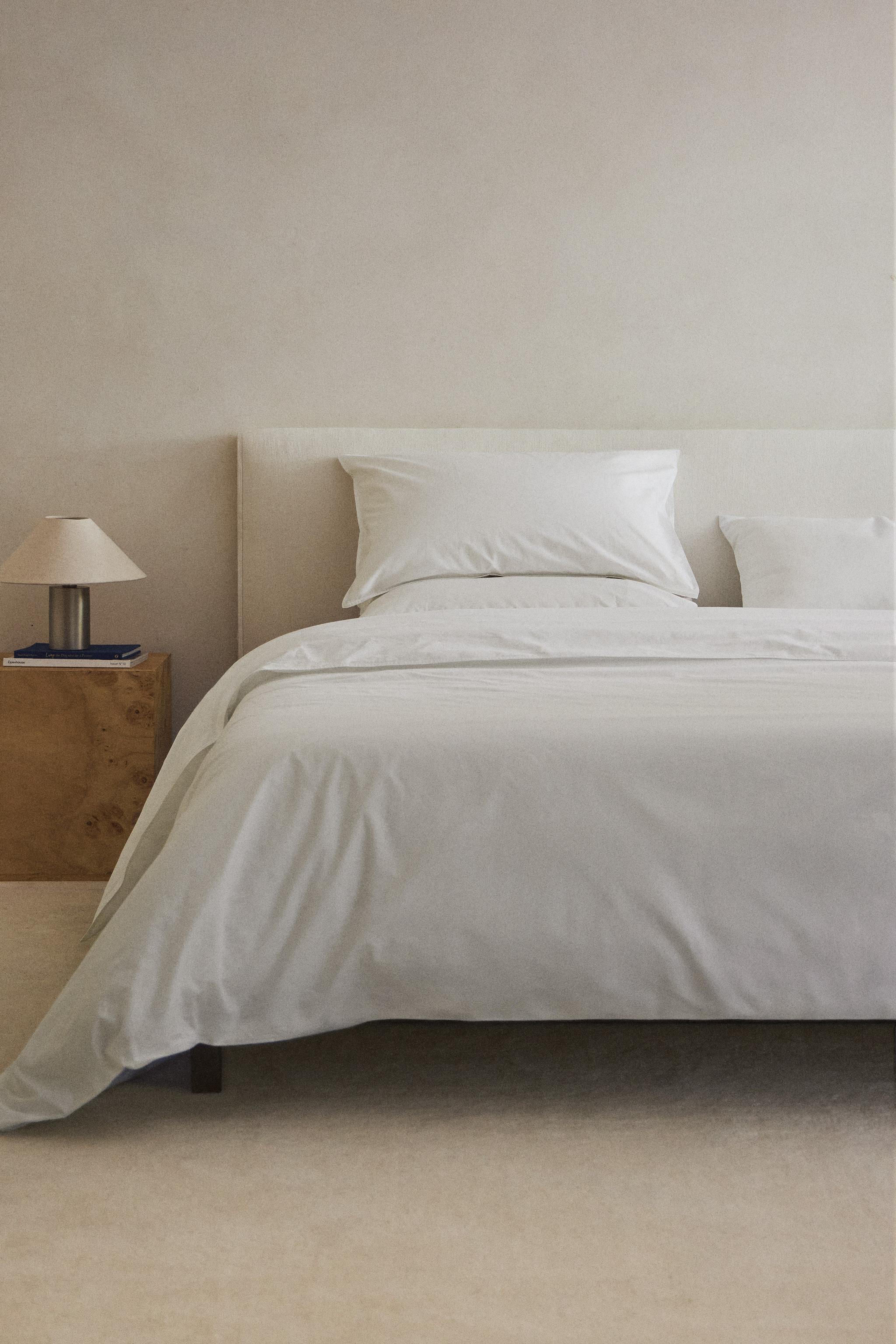 PERCALE DUVET COVER (500 THREAD COUNT)